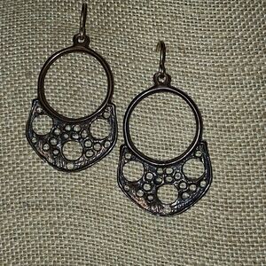 Vintage Modern Brutalist Earrings